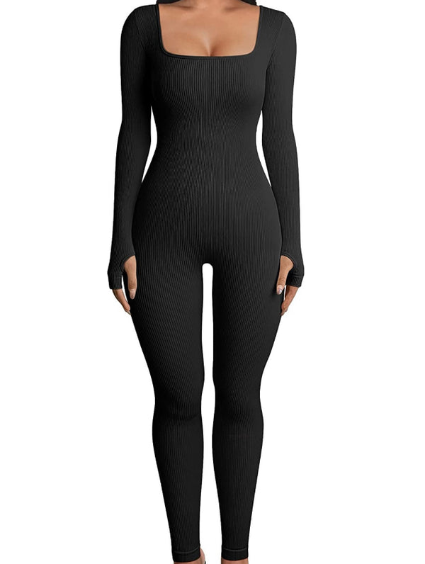 Bodysuit with thumb hole